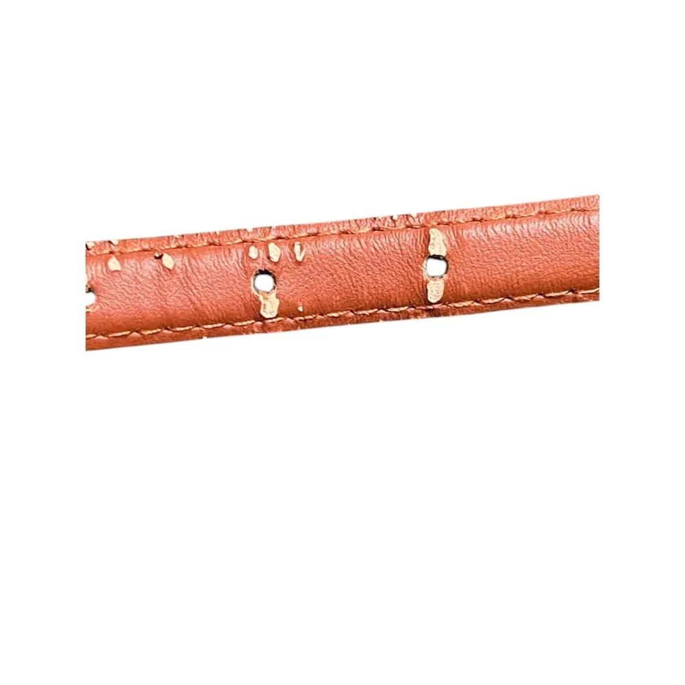 Steve Madden Women's Belts Multicolor Skinny Faux Leather 3-Pack - Medium